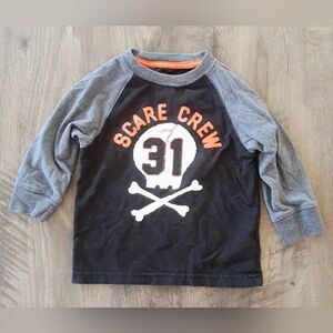 Baby Gap Boy's Skull Long Sleeve T-shirt Size 2T